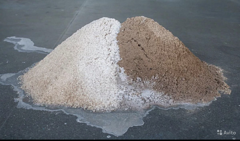 Песко-соляная смесь